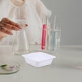 thumbnail image 2 of Miangastore Measuring Trays Plastic Tray White 10Pack For Medical Fields Scientists, 2 of 9