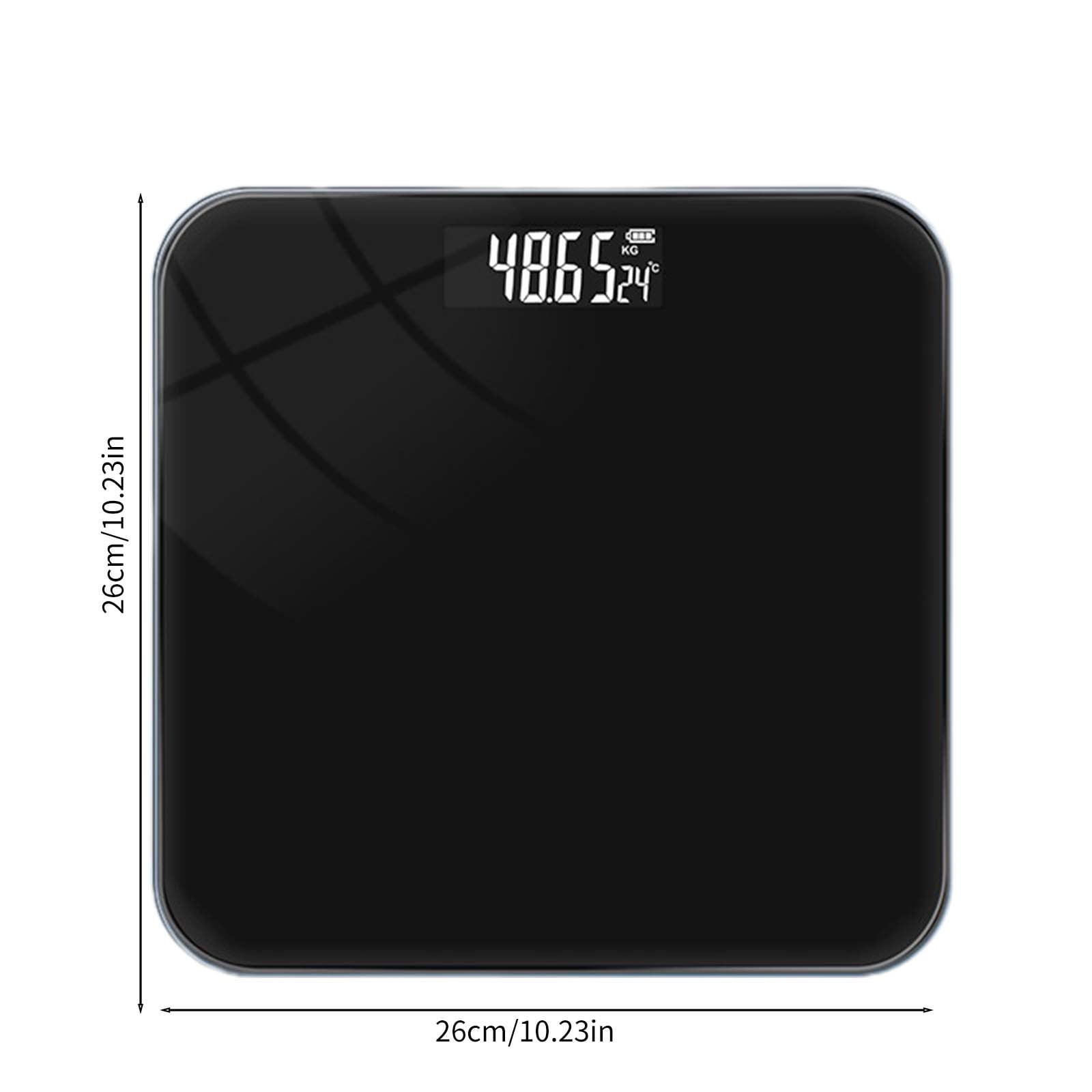 Qholemyo Bathroom Scale For Weight Digital Body Weight Scale Sturdy Weighing Scale With USB Charging For Home Use
