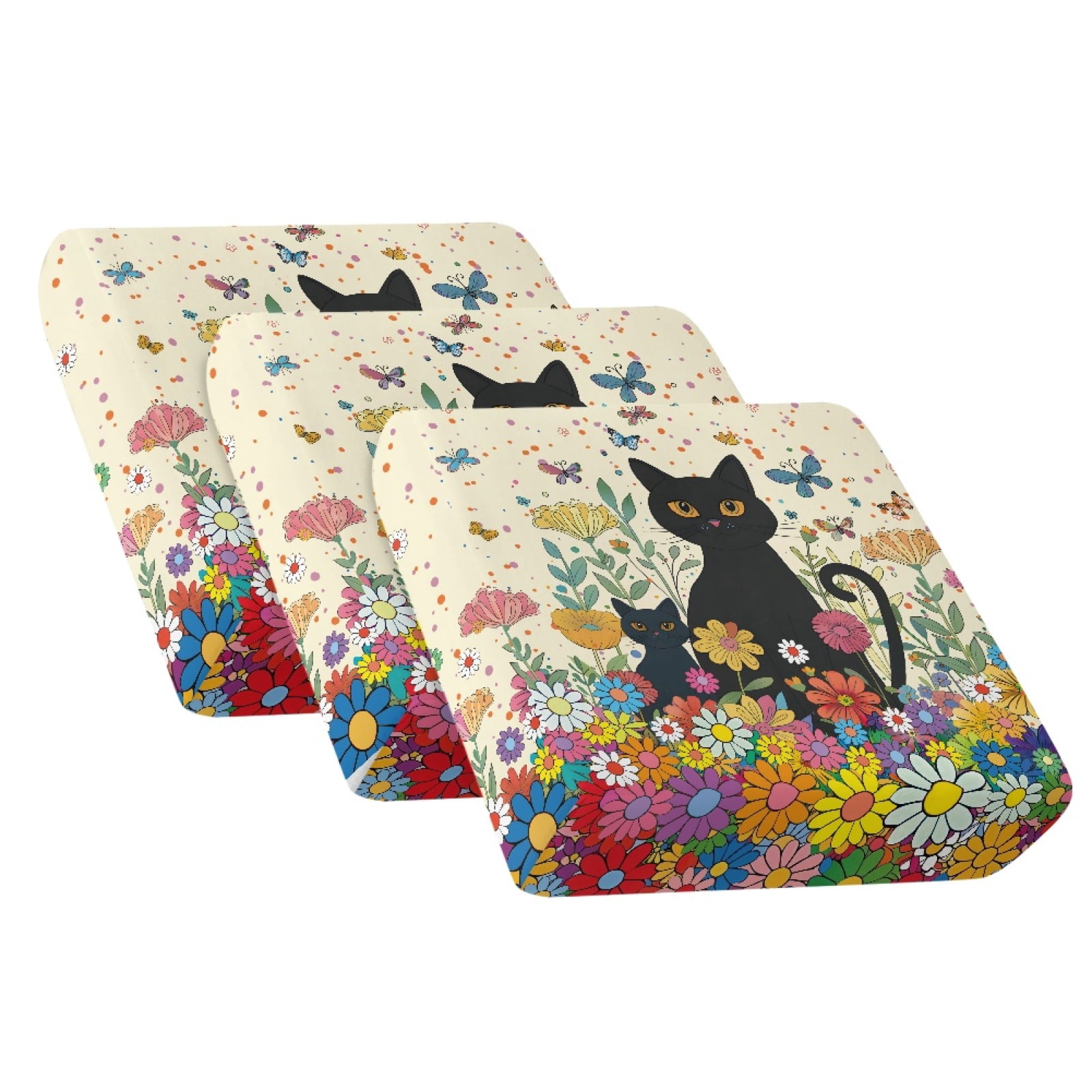 Xoenoiee Beach Starfish Print Stretch Patio Cushion Covers Sofa Couch Seat Chair Slipcovers Waterproof Cushion Cover Replacement Furniture Protector for Pets Kids