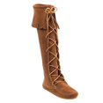 thumbnail image 2 of Minnetonka Femmes devant Dentelle Knee-Hi Boot, Brun, 7 M US, 2 of 4