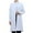 hh#-White, variant on Natural Uniforms Unisex 40 inch Lab Coat Long Sleeve Professional Medical Coat