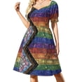 thumbnail image 1 of Robe Sans Manches Drapeau Inclusif Broadway Robes Femmes Été 2024 Robe de Soirée, 1 of 4