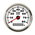 thumbnail image 3 of 0-3000 4000 6000 RPM Tachometer Marine 85mm Tacho Meter Gauge With LCD Hour Meter 12V/24V Red Backlight For Car Boat Truck Auto ,Wide Applicability, 3 of 7