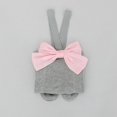 thumbnail image 2 of TheFound Toddler Girls Pantyhose, Elastic Suspender Pants Bowknot Stockings Slim Fit Socks Tights for Spring Fall, 2 of 9