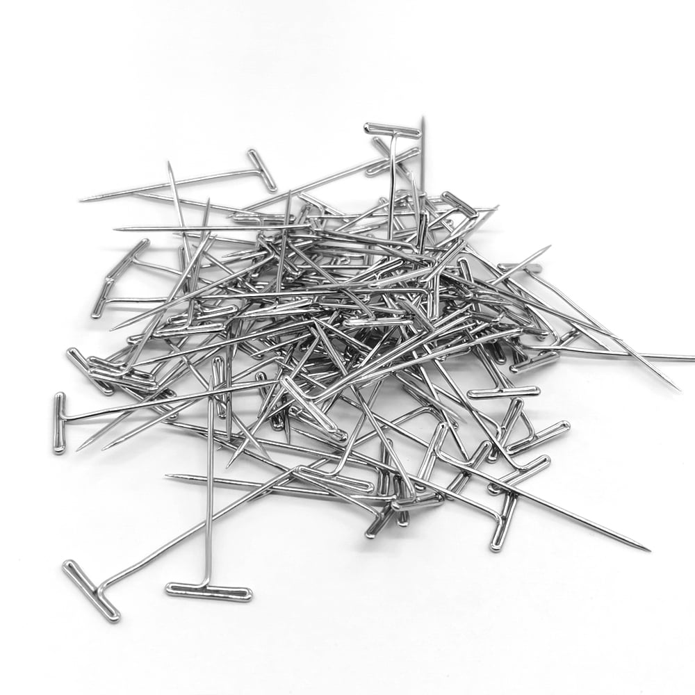 Pen + Gear Nickel-Plated T-Pins 1.6 Long 100 Count, Silver. 2.99 x 0.54 x  4.29 in 