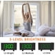 thumbnail image 4 of Reloj despertador con proyección Sincero Reloj digital USB FM 180° Verde, 4 of 5