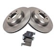 thumbnail image 4 of TRQ Rear Brake Pad & Rotor Kit Ceramic Fits BMW, 4 of 5