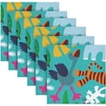 thumbnail image 6 of GZHJMY Funny Animals Napkins Table Decorations Napkin Set for Gift Giving, Dining, Parties 20 x 20in, 6 of 7