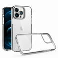 thumbnail image 2 of For Apple iPhone 15 Plus (6.7") Classic Transparent Hybrid Acrylic Thick 2.0mm Rubber Gummy Hard Back PC TPU Frame Cover ,Xpm Phone Case [ Smoke Gray ], 2 of 3