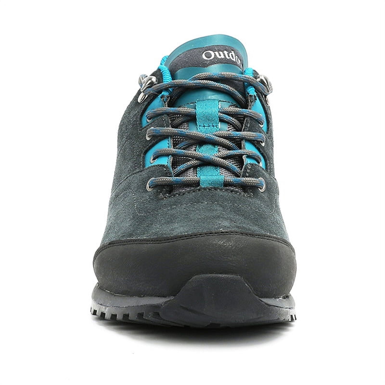 BETOOSEN Mens Outdoor Trekking Sneakers Waterproof Hiking Shoes Breathable Suede Leather Lightweight Walking Shoes