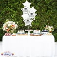 thumbnail image 3 of PMU Graduation Bouquet with (3) 18 Inch Congrats Grad Star & (3) 22 Inch Solid Star Shape White Mylar Balloons Pkg/6, 3 of 8