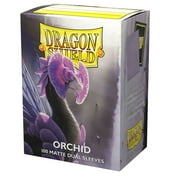 Dragon Shield 100CT Standard Size Deck Protector Dual Matte Sleeves - Orchid