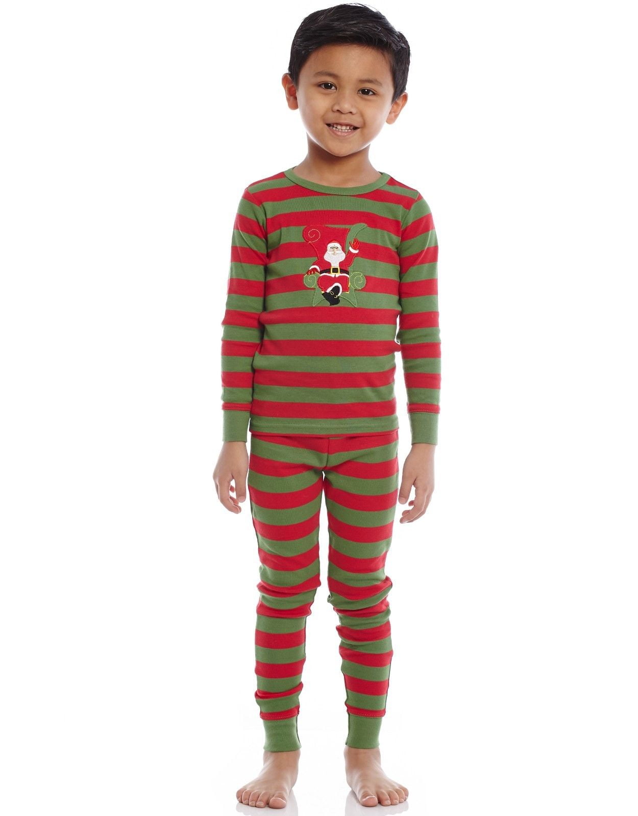 Family Feeling Kids & Toddler Boys Pajamas 2 Piece Pjs Set 100% Cotton Sleepwear 