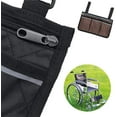 thumbnail image 4 of Sac pour Fauteuil Roulant, Sac de Rangement Sécurisé pour Fauteuils Roulants, Sac pour Fauteuil Roulant avec Poches, Adapté aux Fauteuils Roulants Électriques, Installations Mains Libres pour Personnes Âgées et Handicapées, 4 of 9