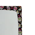 thumbnail image 3 of Sugar Skull Fitted Sheet, All Souls Day Floral Colorful Sugar Skulls Flowers on Dark Background Print, Decorative Soft Bedding All-round Elastic Pocket, Twin Size, Multicolor, by Ambesonne, 3 of 3