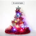 thumbnail image 5 of Vikakiooze LED Christmas Hat LED Christmas Hat Christmas Decoration Supplies Non-woven Rain Silk Christmas Hat Party Supplies Dress Up, Christmas Party Hats Christmas Hats for Adults, 5 of 6