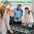 thumbnail image 6 of Foosball Table, 55 inch Standard Size Foosball Table, Indoor Full Size Foosball Table for Home, Family, and Game Room, Soccer with Foosball Table Set 2 Balls + 2 Cup Holders Suit for 2 or 4 Players, 6 of 7