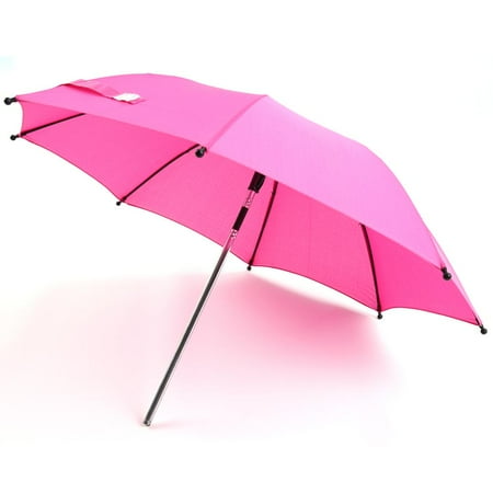 WALFRONT Baby Stroller Wheelchair Pushchair Pram UV Rays Sun Rain Parasol Umbrella + Clip,Baby Stroller Wheelchair Pushchair Pram UV Rays Sun Rain Parasol Umbrella + Clip Ros Red/Black/Blue