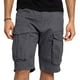 thumbnail image 3 of Pantalones Cortos de Hombre de Cintura Elástica con Bolsillos de Color Sólido Pantalones de Ropa de Trabajo Casual, Moda Suelta Pantalones Cortos de Algodón para Correr, Trabajo Y Diario, 3 of 6