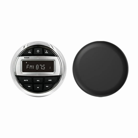 For Marine Radio Cover Soft Silicone Protector FM Boat Radio MP3 Player Waterproof for UTV ATV SPA RZR