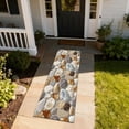 thumbnail image 5 of Corridor Stone Patterned Carpet with 3D Pebble Design Washable Floor Mat for Entrance Bathroom and Kitchen Use, 5 of 5
