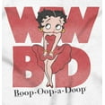 thumbnail image 2 of Retro Betty Boop Cartoon WWBD Funny Women's Graphic T Shirt Tees Brisco Brands S, 2 of 5