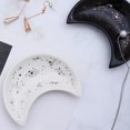 thumbnail image 3 of 2Pcs Moon Shape Jewelry Dish Small Organizer Holder for Necklace Candy Display Tray, 3 of 8