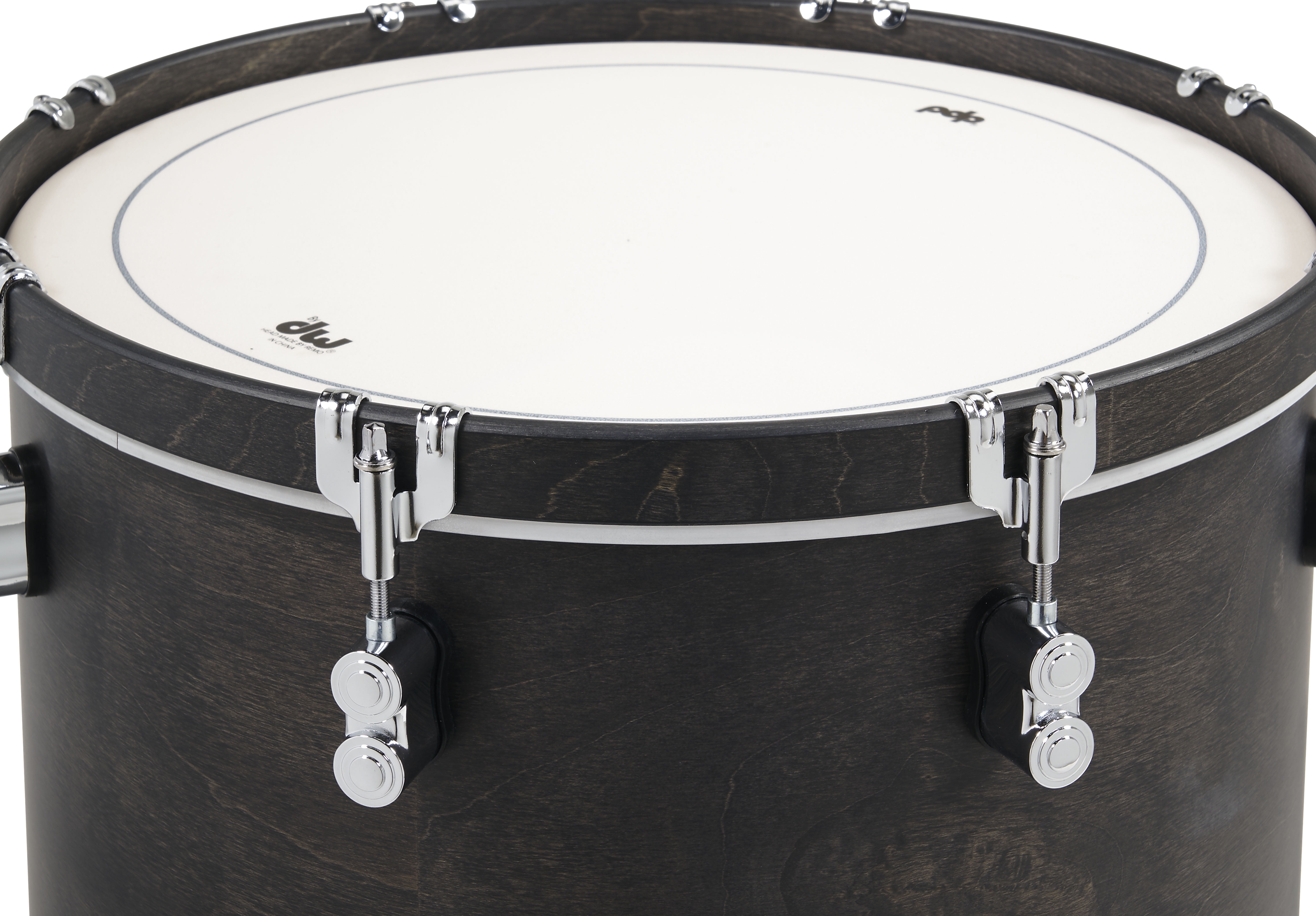 PDP PDCC2013EE 20 in. Concept Classic Series Maple Shell Pack Bass Drum, Ebony with Ebony Hoops - 3 Piece