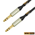 thumbnail image 4 of Cable Balanceado Star-Quad WBC-PRO Negro Ultra Silencioso Flexible con Conectores Amphenol Oro 75 Pi, 4 of 7