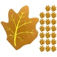thumbnail image 1 of 20 hojas de servilletas de hojas de arce, hojas de papel tisú para fiestas, servilletas de cena con forma de hoja, servilletas portátiles, 1 of 4