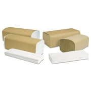 Angle View: Cascades Tissue Group 1347 North River Folded Towels, C-fold, White, 10 1/4 X 13, 150/pack, 2400/carton
