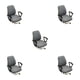 thumbnail image 1 of Naiovety 2 pack/lot efecto protector sillón cubierta elegante y amplia aplicación antideslizante asiento silla cubierta gris Type2 NO2, 1 of 6