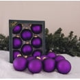 thumbnail image 4 of Christmas By Krebs Made in The USA Designer Seamless Glass Christmas Ball Ornaments, 2 5/8" (67mm), 8 Pieces, 4 of 6