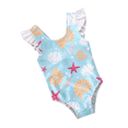 thumbnail image 5 of Bmnmsl New Toddler Baby Girl Swimsuit Bikini Bow Swimwear Beach Bathing Suit, 5 of 5