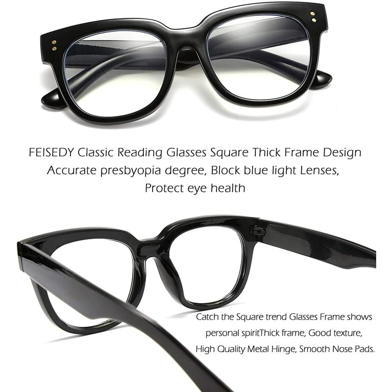 Retro Readers Blue Ombre Frames With Navy Blue Rhinestones 2.75 Reading  Glasses Custom Glasses 