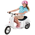 thumbnail image 2 of Razor Pocket Mod Miniature Euro 24V 250W Electric Motor Scooter, B&W (2-Pack), 2 of 10