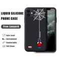 thumbnail image 3 of Funda blanda para Xiaomi Redmi Note 10 4G 10s Note 9S 9 Pro 9T silicona líquida dibujos animados Spiderman Spider Man funda de teléfono cubierta completa a prueba de golpes, 3 of 4
