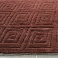 thumbnail image 3 of SAFAVIEH Tibetan Lloyd Geometric Wool Area Rug, Rust, 6' x 9', 3 of 3