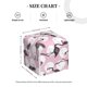 thumbnail image 4 of Fotbe Pineapple Flamingo Porta Pañuelos Decorativo de Cuero, Caja Cuadrada Moderna para Pañuelos Faciales, Organizador y Dispensador 5x5x5'', 4 of 7