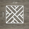 thumbnail image 2 of Ekena Millwork 15 3/8"W x 15 3/8"H x 3/8"T Medium Killeen Decorative Fretwork Wall Panels in Architectural Grade PVC, 2 of 9