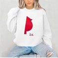 thumbnail image 2 of Affordable Graphic T-Shirt, Geometric Red Cardinal T-SHIRT/SWEAT/HOODIE - Bird Graphic Tee, 2 of 5