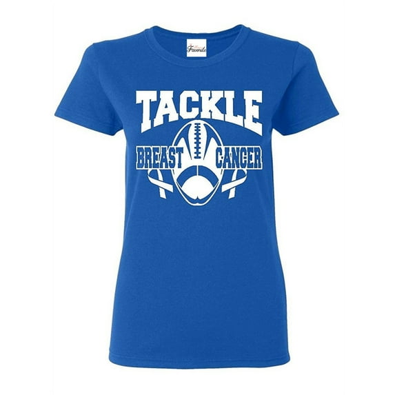 MmF - Women's T-Shirt Short Sleeve, up to Women Size 3XL - Tackle Breast Cancer