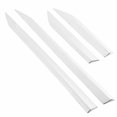thumbnail image 3 of Body Side Molding Trim, Body Side Door Protector Silver 4Pcs/Set Weatherproof  Plating  For Car, 3 of 8