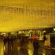 thumbnail image 3 of Cortina de luces LED de 96 luces, 4 m x 0,6 m, luces blancas y cálidas, 3 of 5