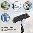 thumbnail image 6 of Travel Inspira Digital Luggage Scale 110LB / 50KG – Portable Hanging Handheld Suitcase Scale with Backlit LCD, Overweight Alert, Tare & Auto-Off, Includes Battery – Black, 6 of 10