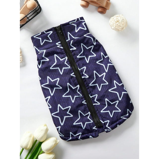 Maryam Alam Colorful Luminous Star Print Traction Windproof And Waterproof Jacket