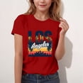 thumbnail image 1 of EGNMCR T-shirt Imprimé à Manches Courtes pour Enfants Col Rond Manches Courtes Décontracté Polyvalent pour Filles Haut en polyester, 1 of 5