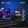thumbnail image 3 of STGAubron Gaming Desktop PC, Intel Core I7 up to 3.9G, RTX 3050 6G, 16G RAM,1T SSD, WiFi 6, BT 5.2, RGB Fan x4, Win 11 Home, 3 of 5