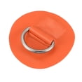 thumbnail image 6 of Unique Bargains 6pcs 2.4in D Ring Patch Round Pad for Inflatable Boat Orange, 6 of 7
