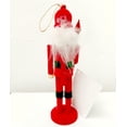 thumbnail image 3 of "Cascanueces Decorativo de Navidad 17 cm - Diseño Tradicional con Traje Rojo y Verde, Figura Clásica de Madera para Decoración Festiva de Interiores, Ideal para Colección Navideña", 3 of 4